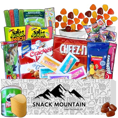 Snack Mountain Snack Box, Snack Boxes for Adults & Teens,...