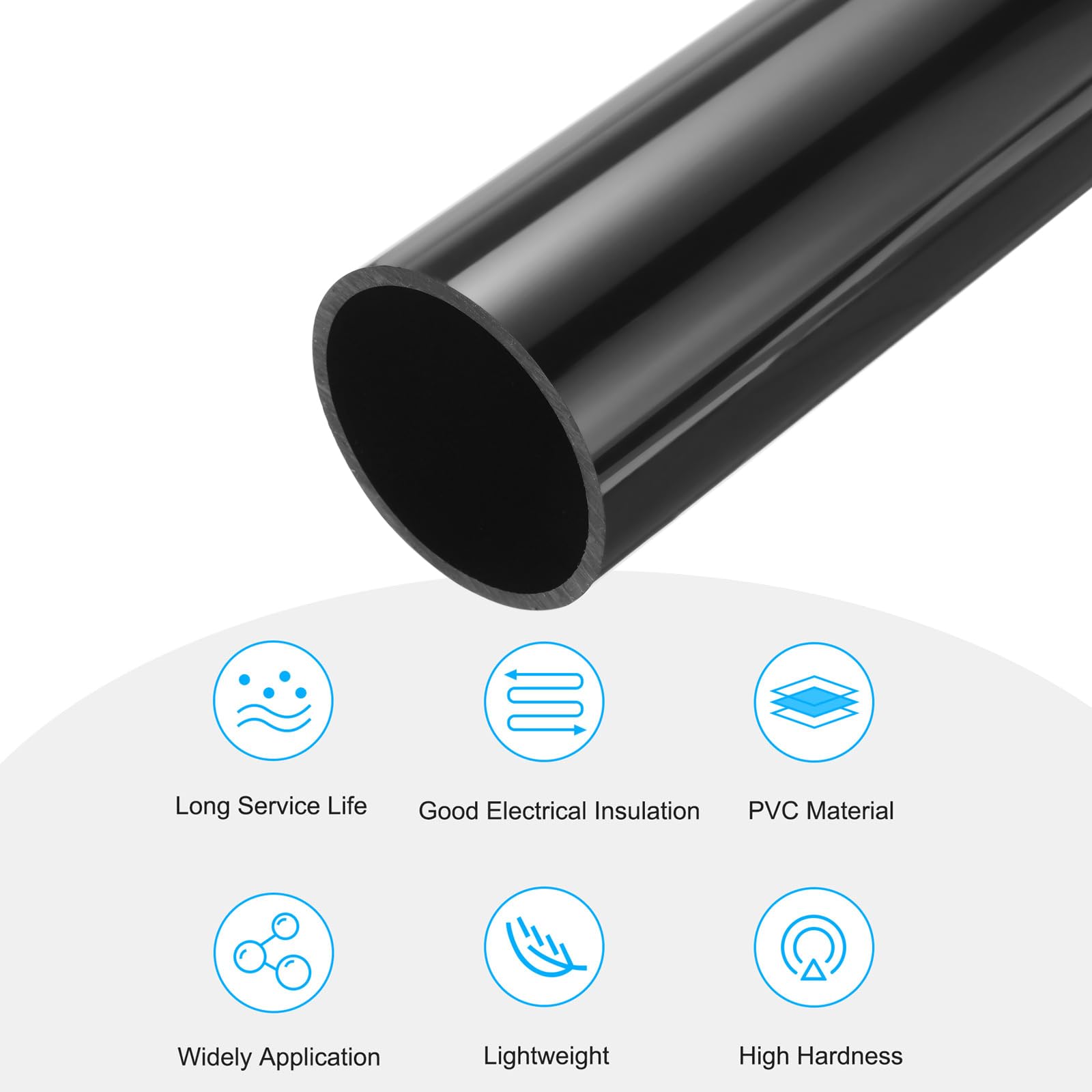 QUARKZMAN 10-6mm ID PVC Dehnungsschnur Hülse 10PCS Boot