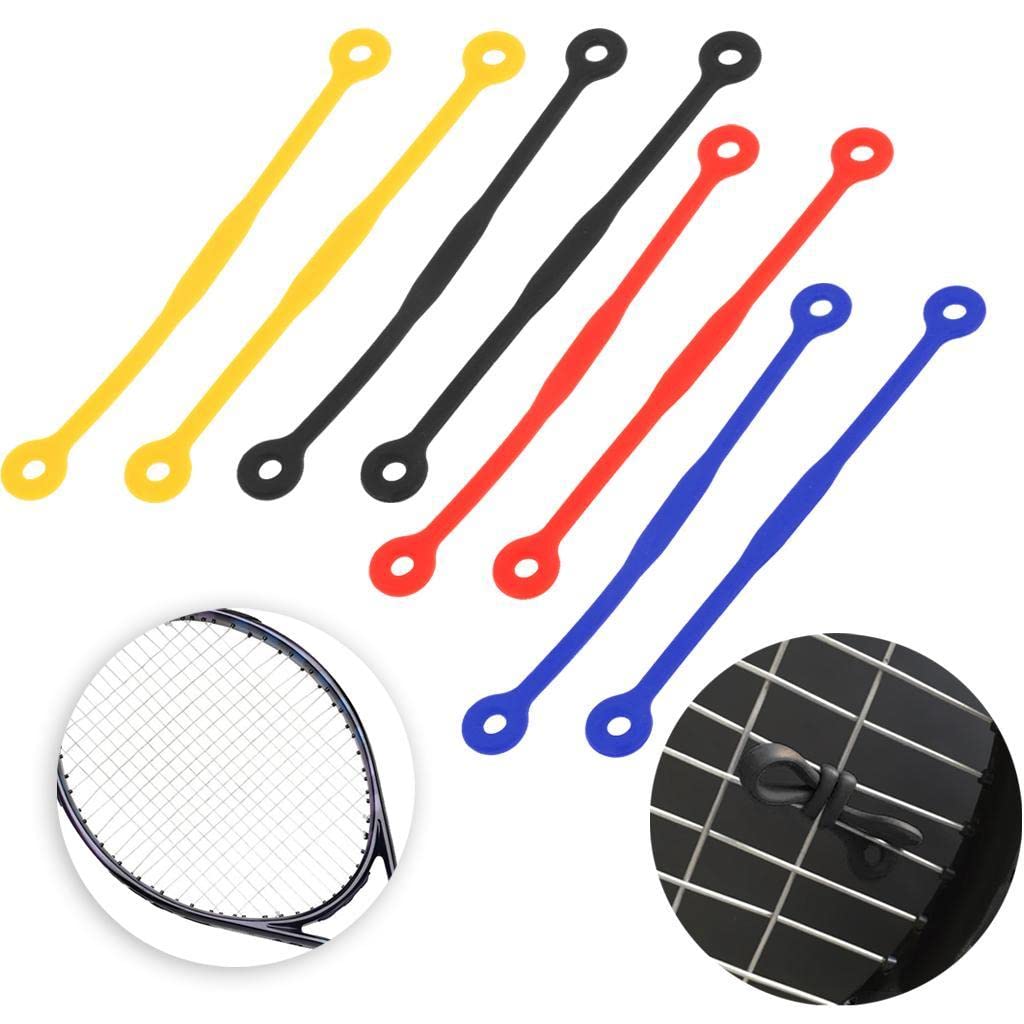 arythe 2X Shockproof Tennis Squash Racket Vibration Dampeners Yellow