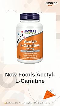 does acetyl l carnitine cause weight gain Now Foods Acetyl-L-Carnitine 500mg