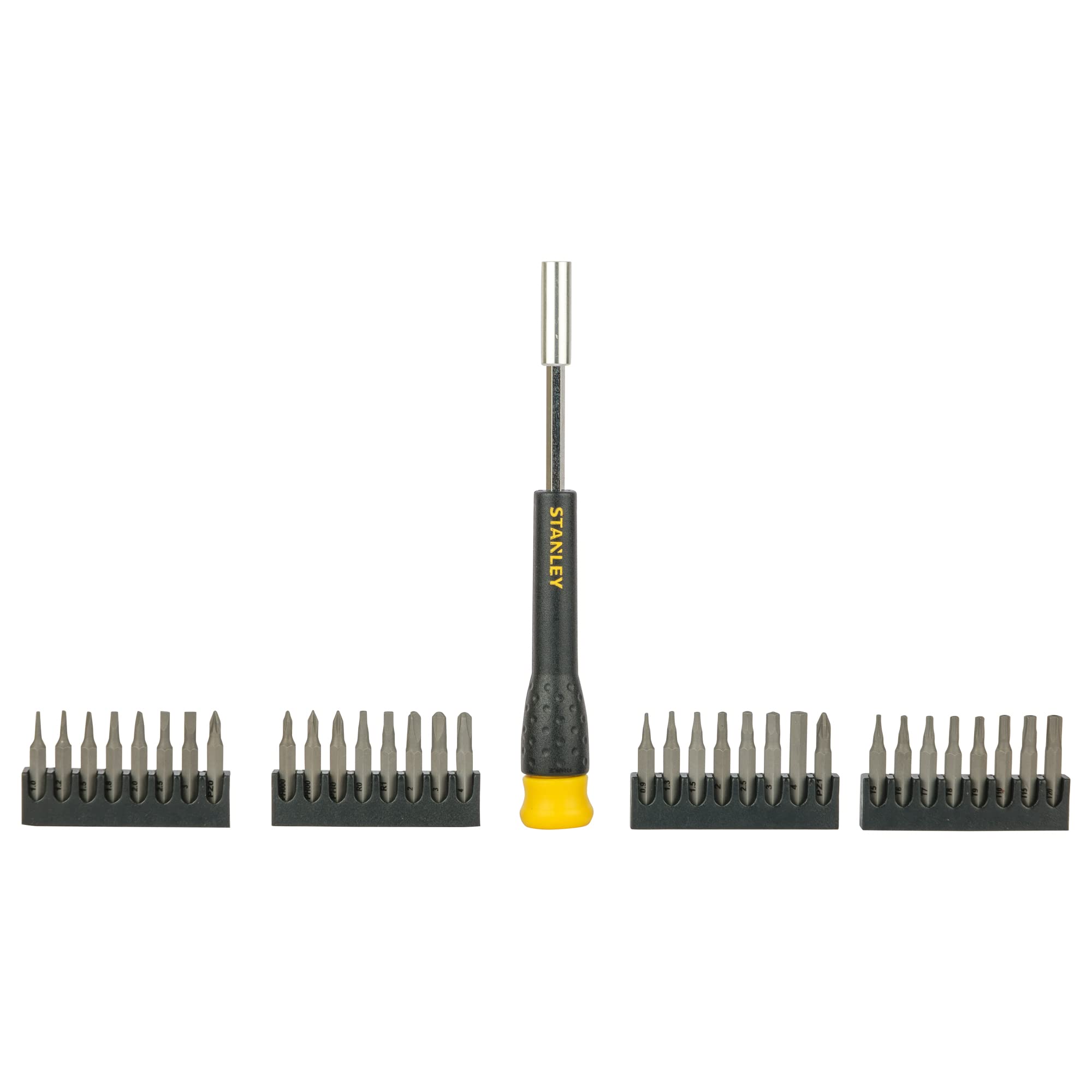STANLEY Tournevis micro embouts - 35 pieces