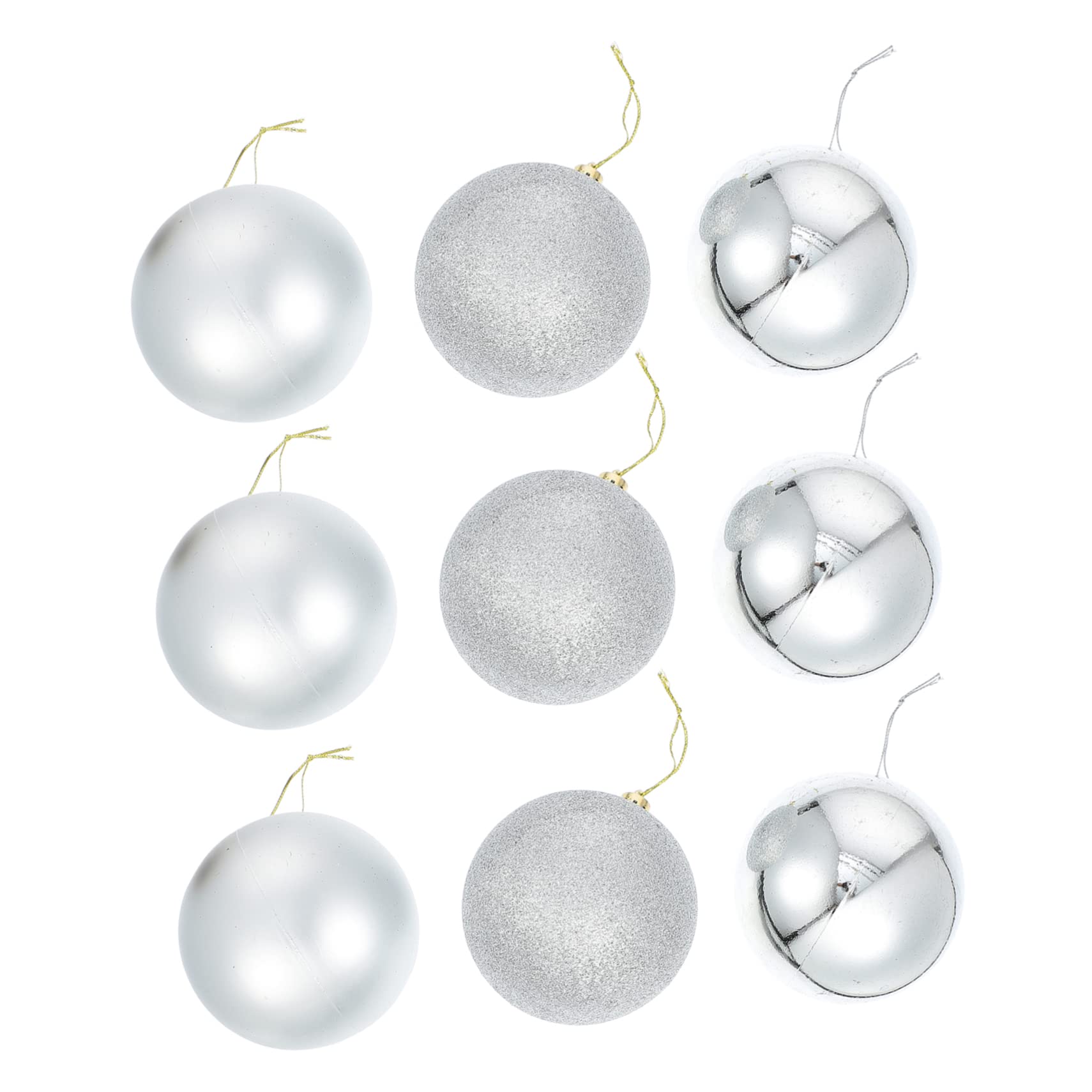 24pezzi Palline di Natale Appese Decorazioni per Albero di Natale Piccole Palline Natalizie da Appendere Ciondoli per Feste Forniture per Decorazioni Natalizie