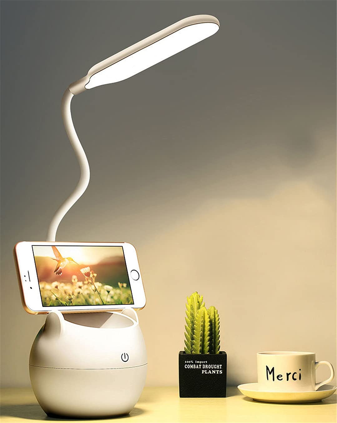 Lampe de table LED nomade pour la chambre des enfants et les soirées lecture