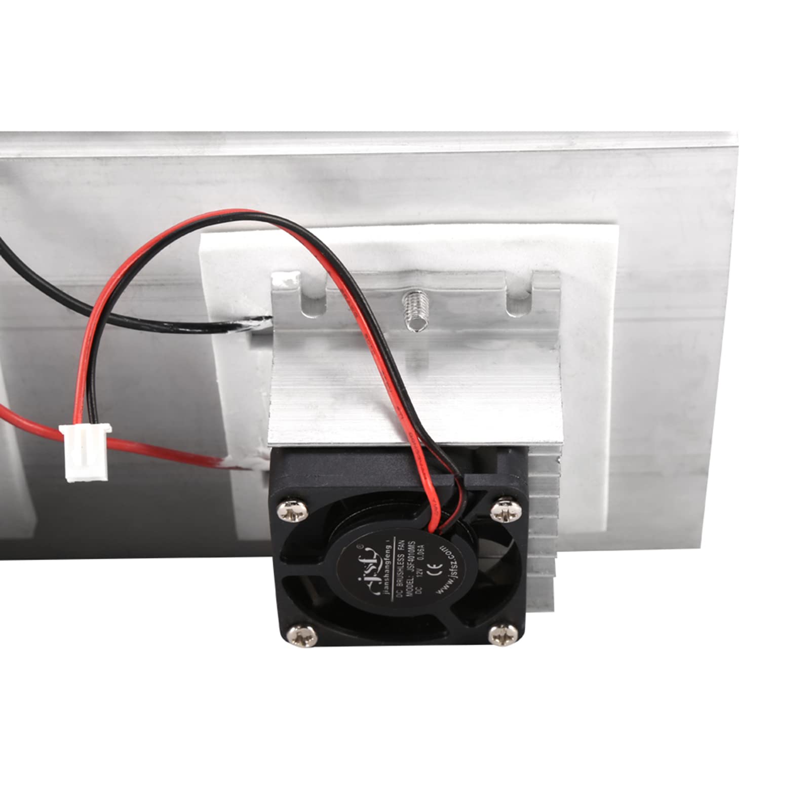 Kit Peltier Dispositivo di raffreddamento termoelettrico a semiconduttore di refrigerazione Peltier a tre conduttori per dispositivi di raffreddamento ad aria per piccoli spazi con alimentazione