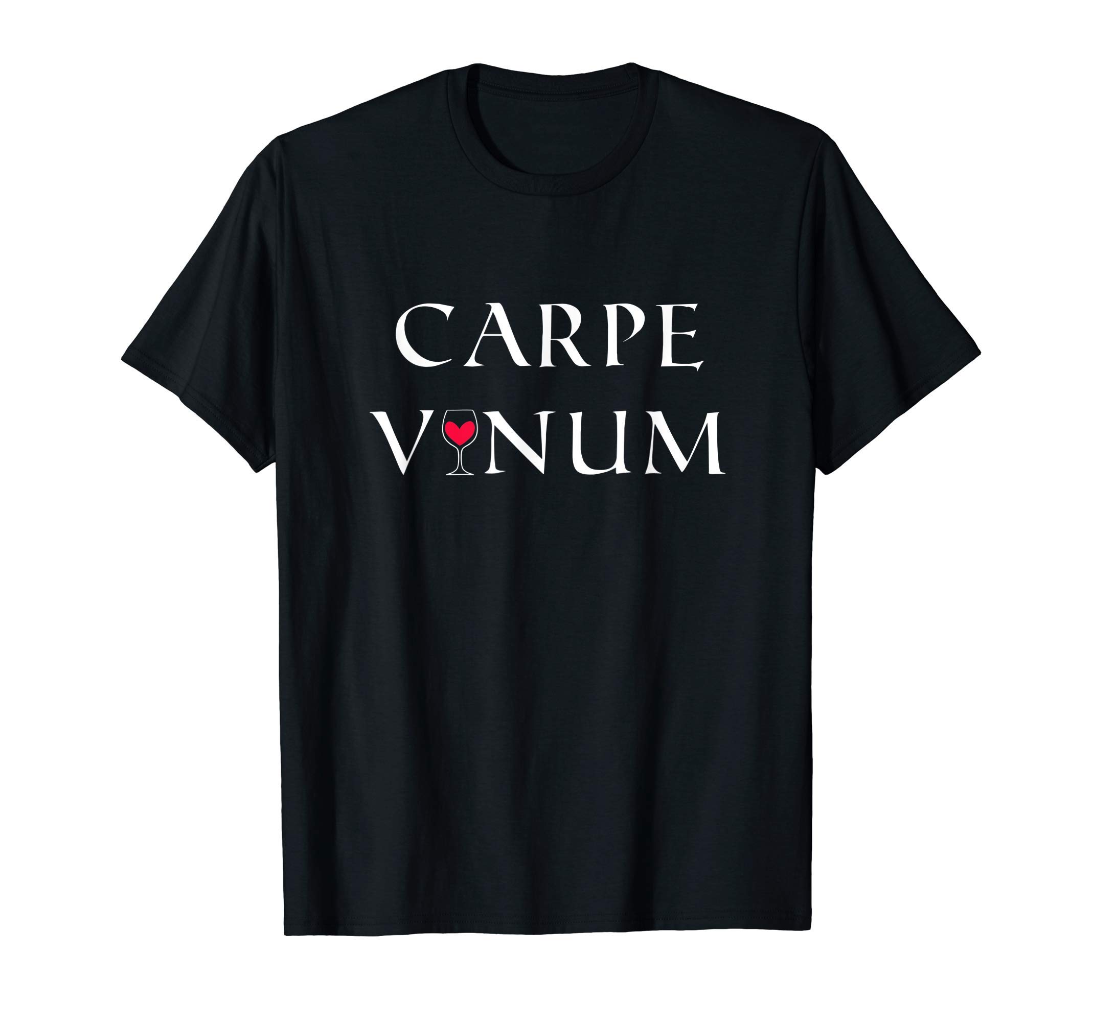 Latin Quote Carpe Vinum T-Shirt