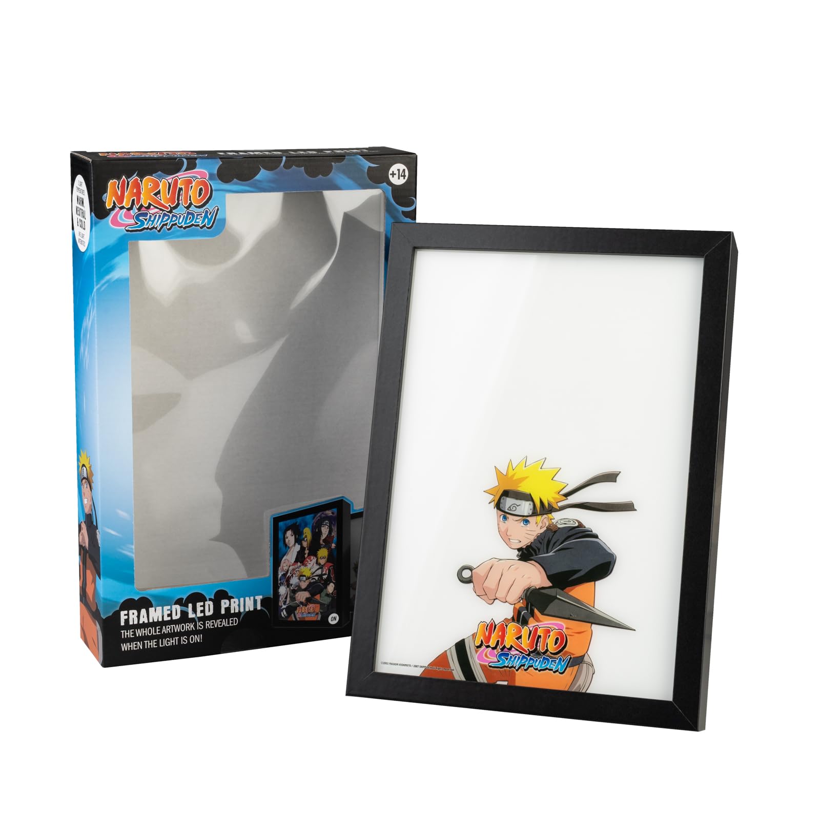 Grupo Erik Mood Light Framed Prints - Naruto Manga Gifts, Multicolour, 20 x 28 x 5 cm - Image 3