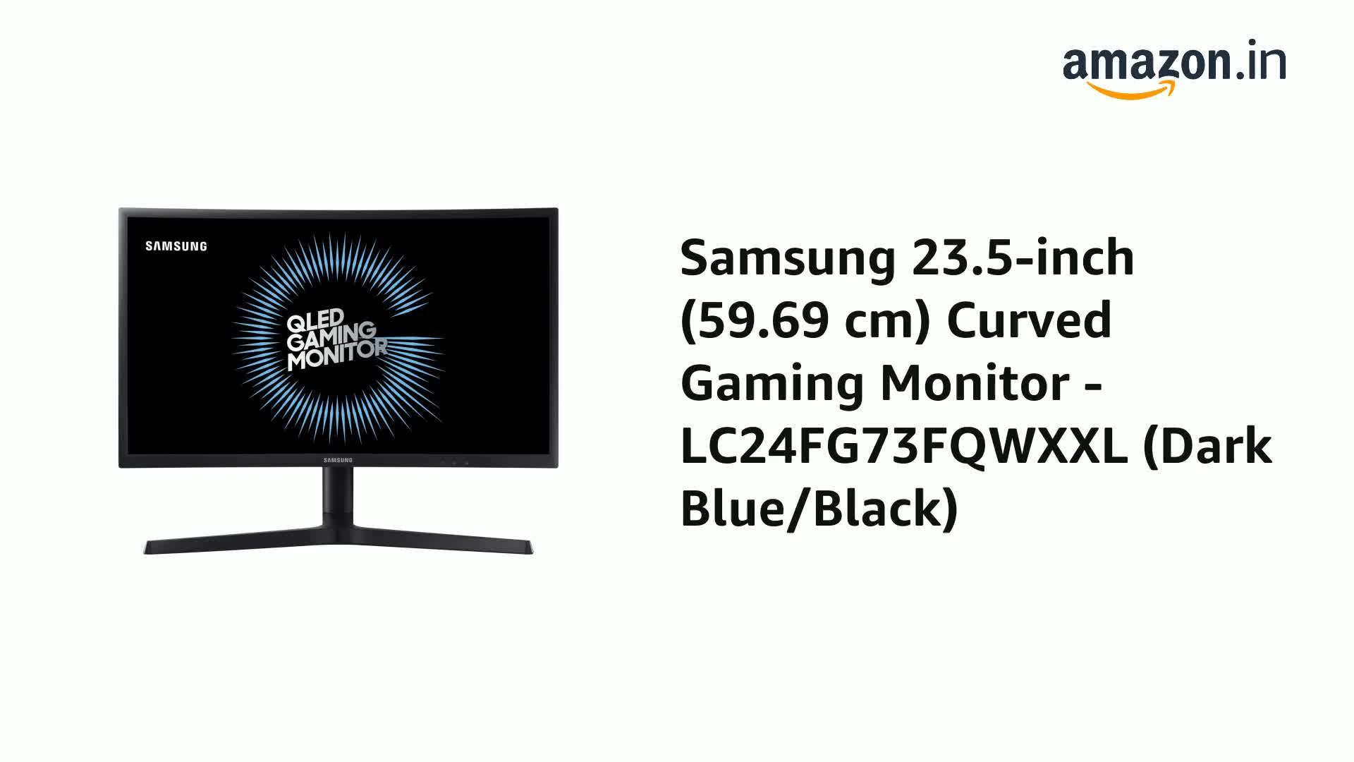 Curved Gaming Monitor -LC24FG73FQWXXL 