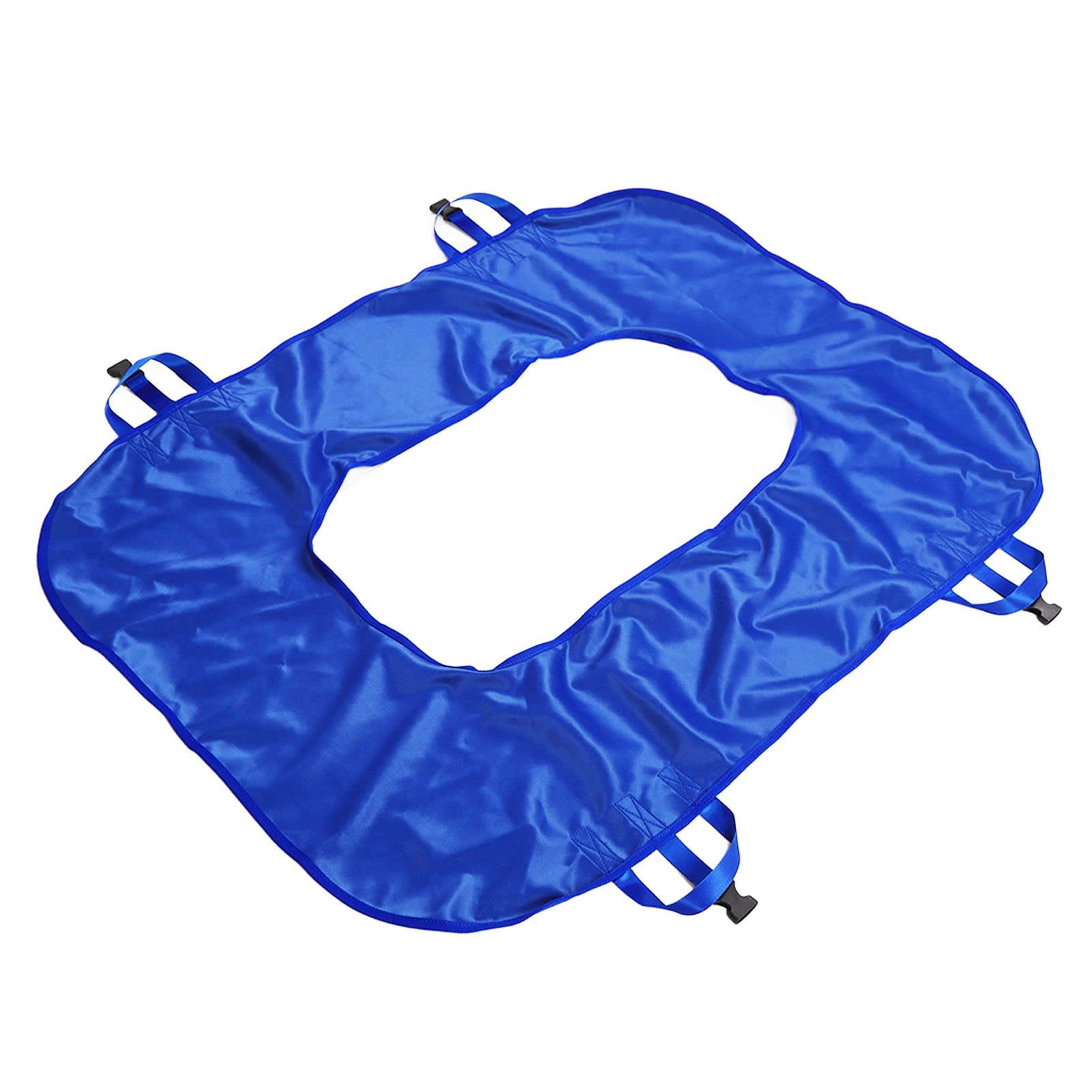 KENANLAN Coussin de lit de positionnement avec 4 poignées souples renforcées, dispositif de rotation du patient pour éviter les douleurs au lit, fixation du corps creux, aide à retourner le coussin en