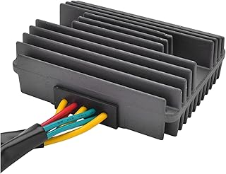 KiFas 12V voltoge Regulator Current Rectifier Fit For Derbi Rambla 250 I 125 300 I 2008 2009 2010 2011 2012 Scooter Moped Pit Bike Stable device for output voltage