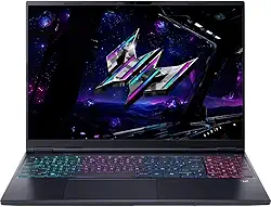 Acer Predator Helios Neo 16S, Notebook Gamer OLED 16" Intel Core Ultra 9, RTX 5060 8GB, 16GB RAM, SSD 1TB, Windows 11, Obsidian Black