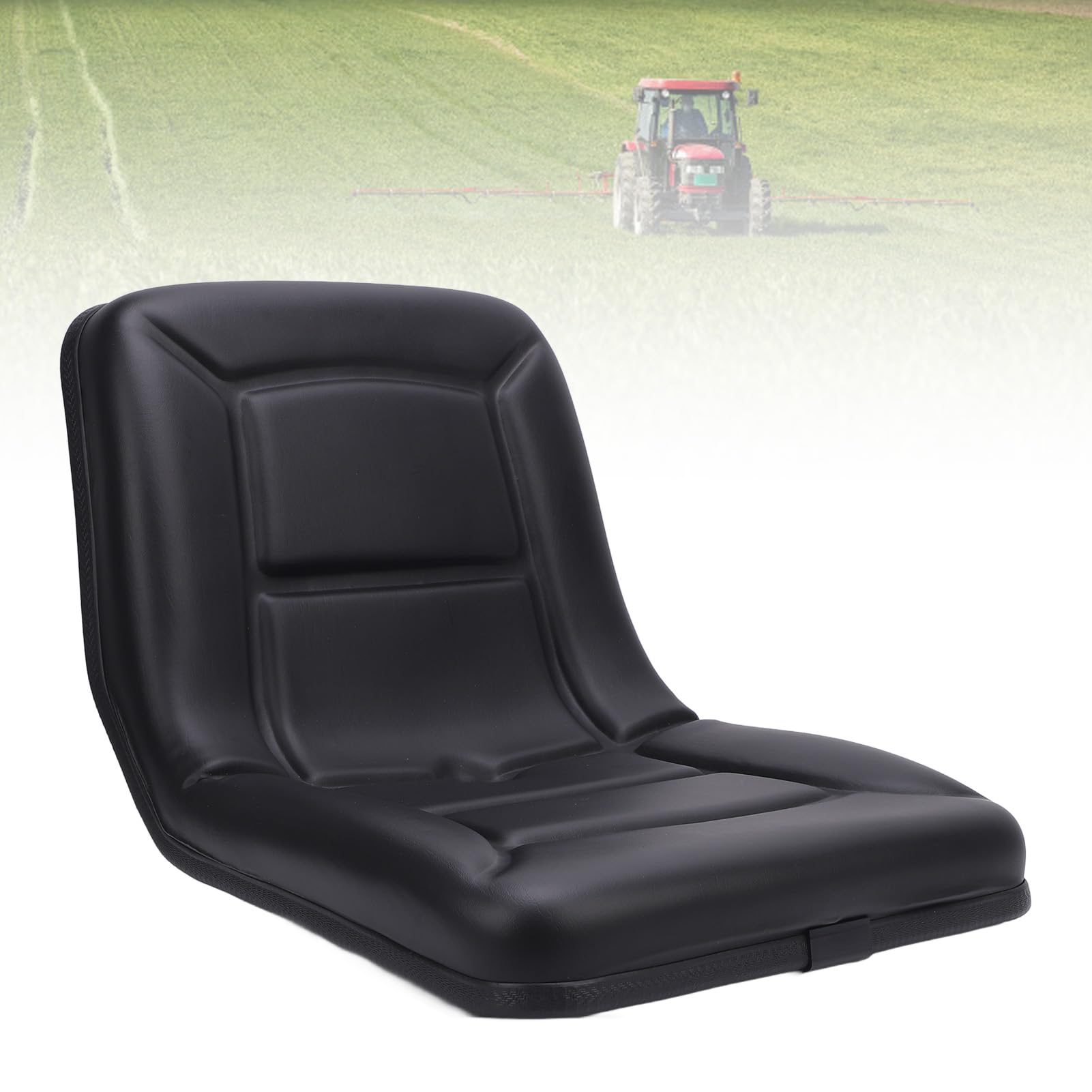 Traktorsitz, Atmungsaktiver Universal-Gabelstaplersitz, Bequemer Baggerstuhl für Gabelstapler, Traktoren, Kompaktlader, Bagger und Erntemaschinen