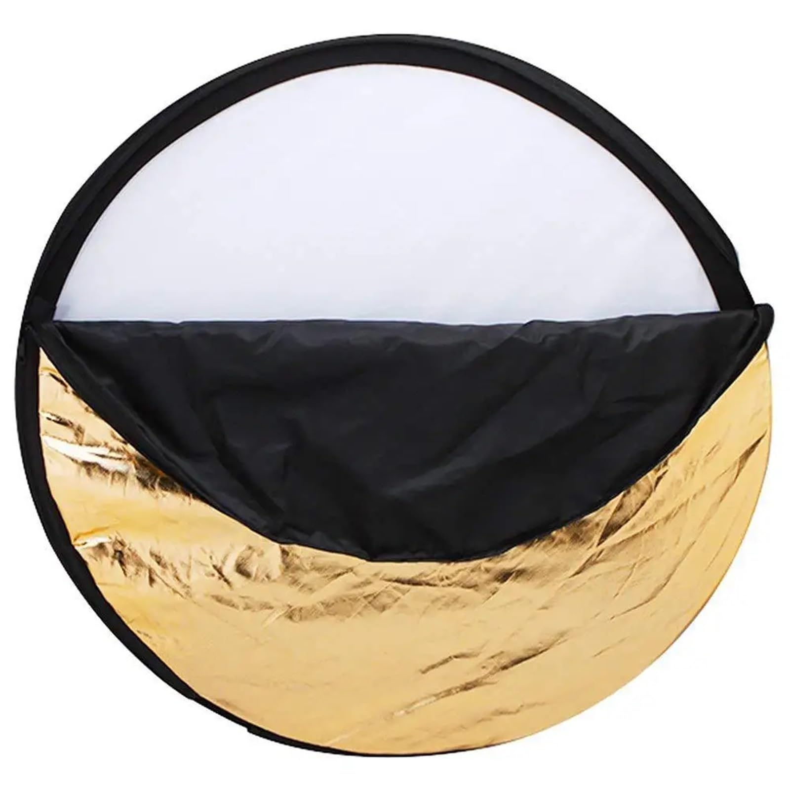 Reflector de luz, 5 Plegables en 1 tamaños múltiples del Reflector de luz portátil Redondo for el Estudio al Aire Libre(110cm Reflector)