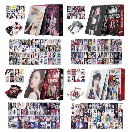 220 Pezzi BM Album Photocard Set, BM K-Pop Carte da Collezione, BM Lomo Tarjetas, Incluir 220 BM Album Photocard Kit Regalo para BM K-Pop Fans en mercancía