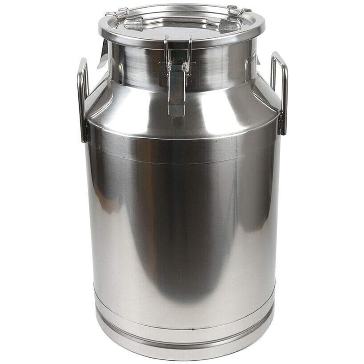 ステンレス ミルク缶 24cm Amazon｜BSYU 35リットル9.24ガロンステンレススチールミルク缶ワイン