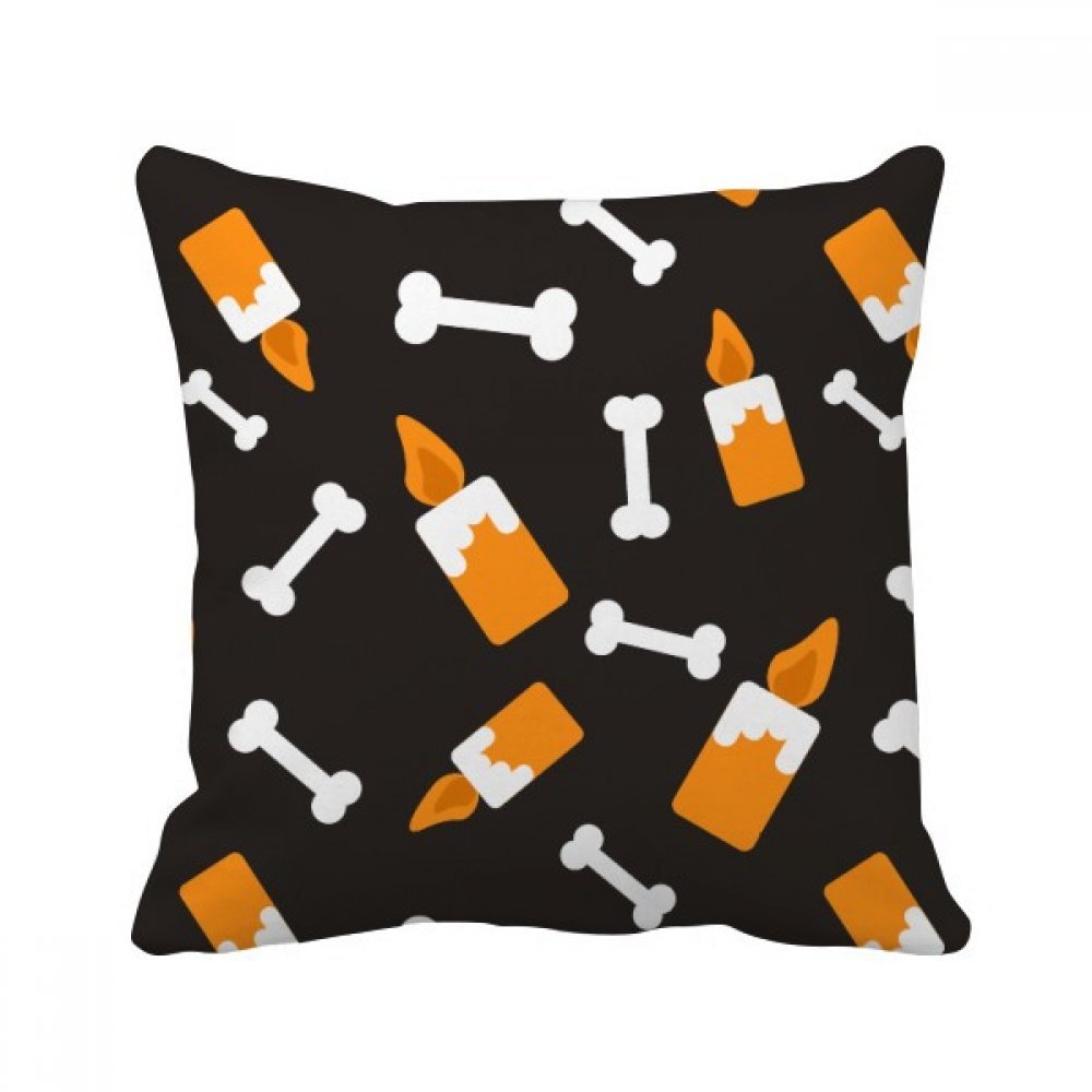 Coussin Halloween sorcière cartoon 40x40cm pour soulager le dos et décorer le salon facilement