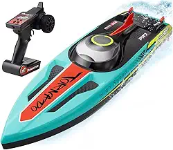 Barco Lancha Tornado Alta Velocidade Controle Remoto 2.4ghz Longo Alcance