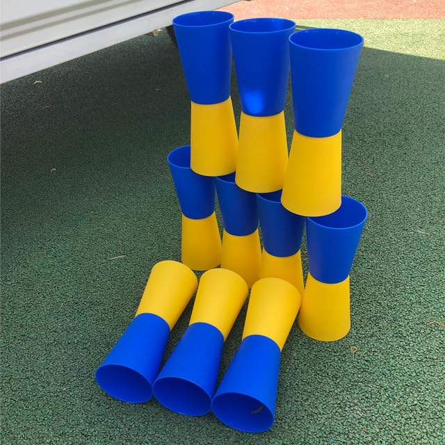 AEPRO - Kid Outdoor Games Тоу Flip Cup Shuttle Run Sensory Integration Train Equipment Juguetes Novedosos Para Niños Brinquedos Infantil (10Pcs Set)