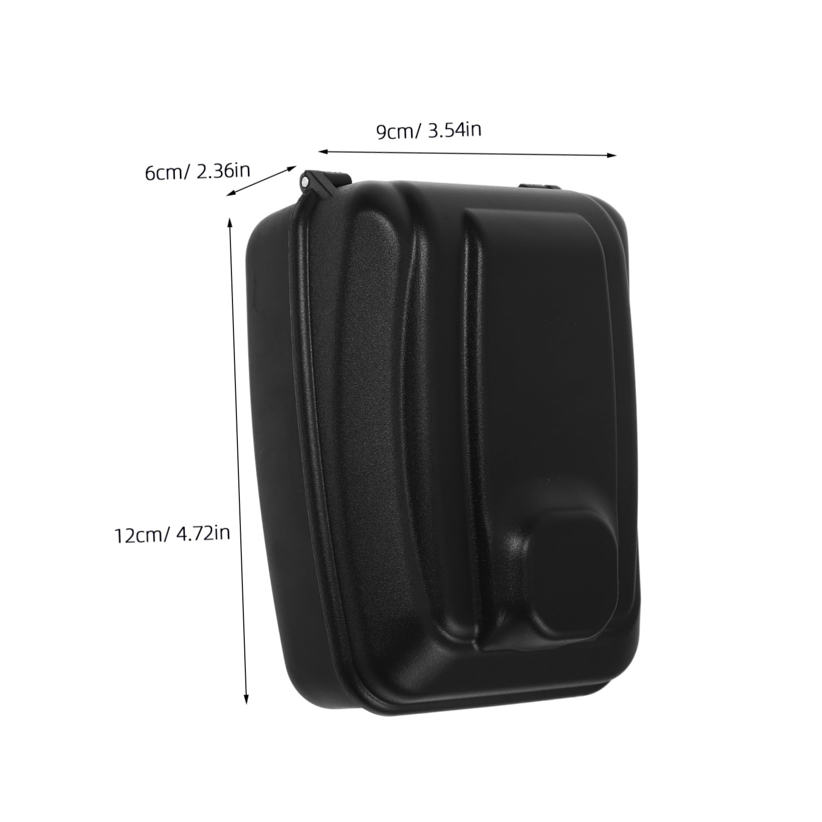 NUOBESTY Cassetta Chiavi da Parete con Codice, Box Sicurezza Nero | Lega di Zinco e Plastico, Design Elegante e Stile Slim, per Aule e Giardini