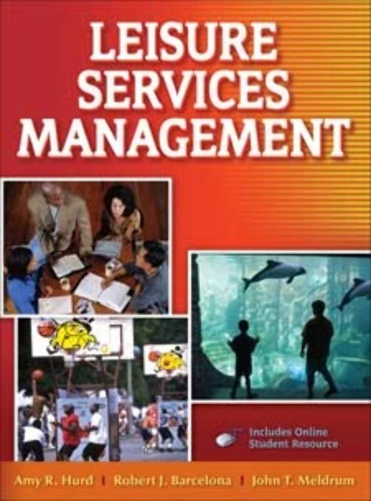 Leisure Services Management Hardcover – 15 August 2008