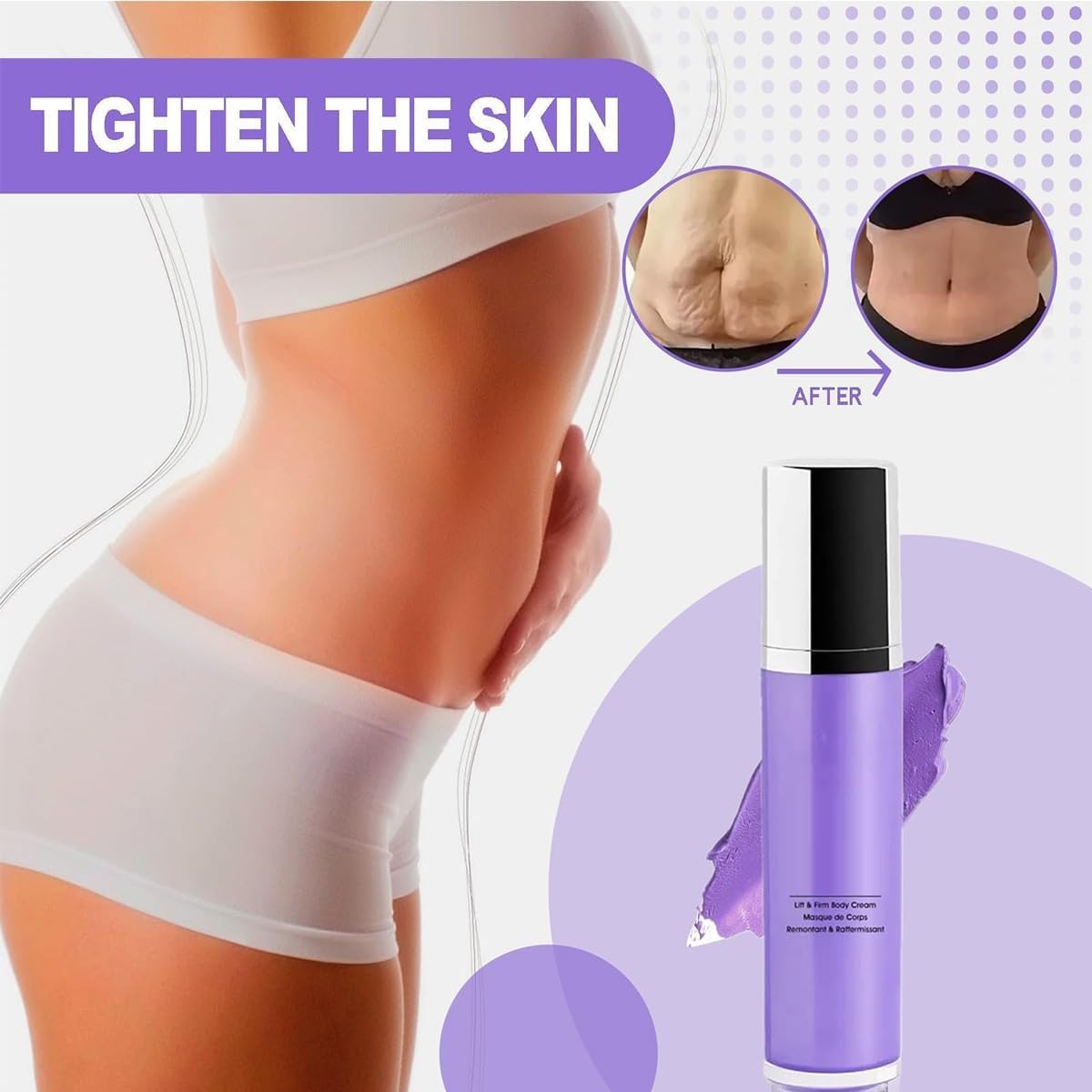 Crema Reafirmante y Rejuvenecedora, Crema Reafirmante para Rostro y Cuerpo, Reduce la Sequedad, Para Todo Tipo de Piel