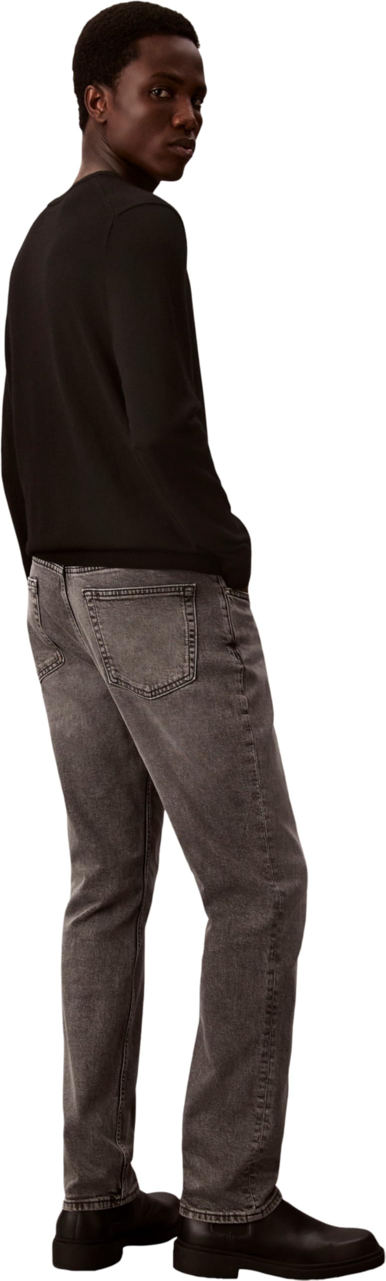 Calvin Klein Herren Jeans Hose Pewter Rock Slim Fit