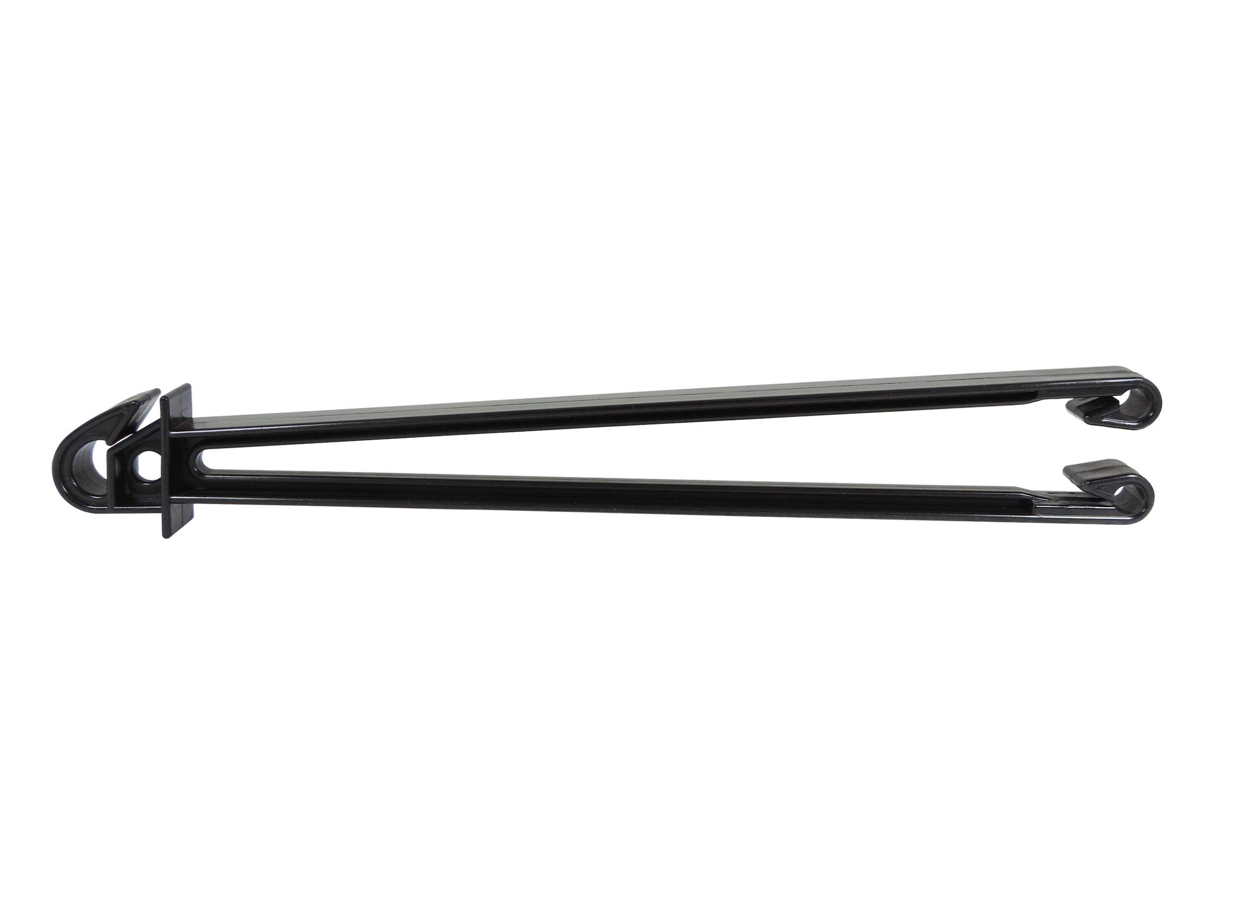 Produktbild von Eider Klemmisolator 10 Cm Abstand – Für Stabmattenzäune, Doppelstabmatten, Weidezaunseil & Band Bis 13 Mm – 4 Stück