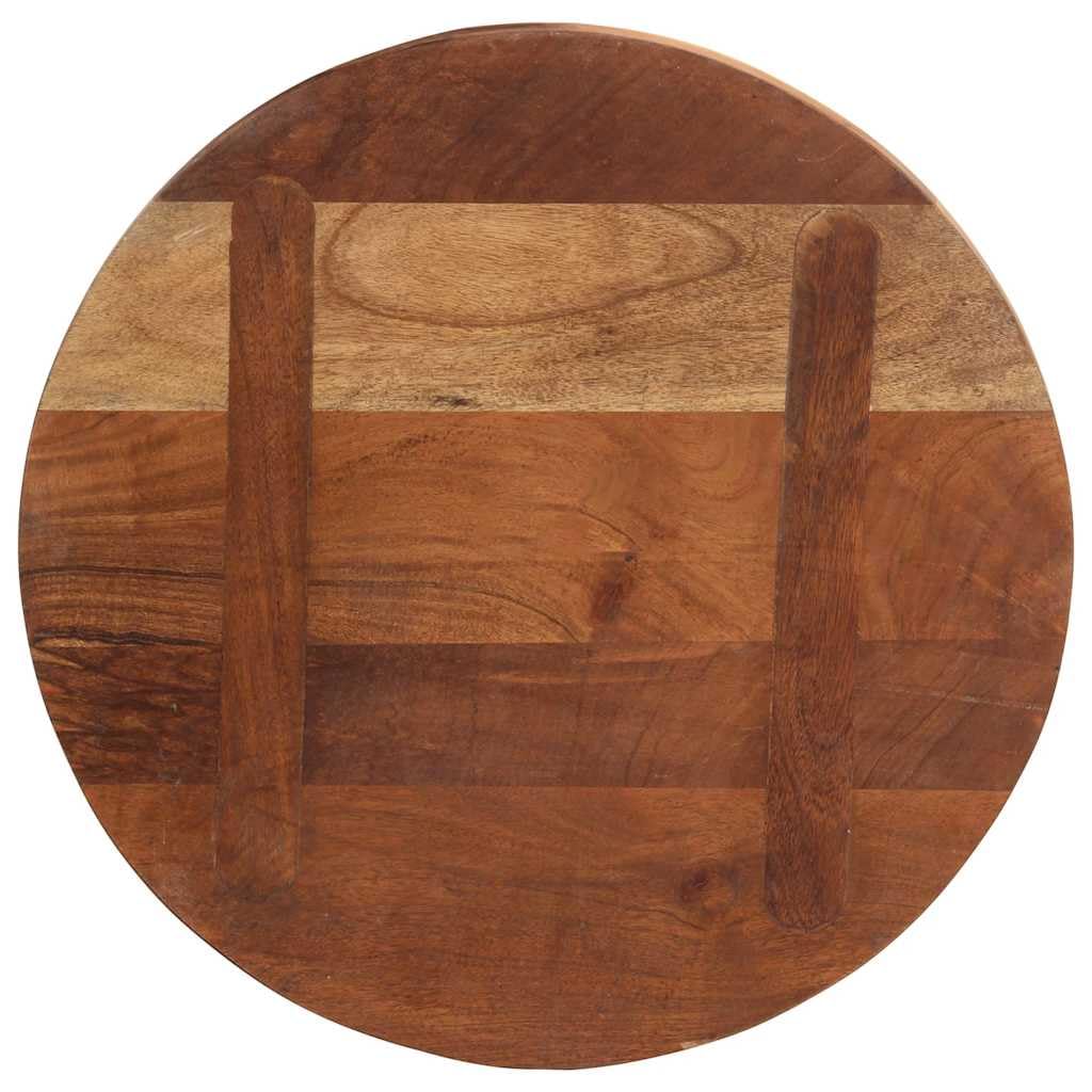 vidaXL Dessus de Table, Dessus de Table de Remplacement, Dessus de Rechange Salle à Manger, Ø 40x2,5 cm Rond Bois Massif de Récupération