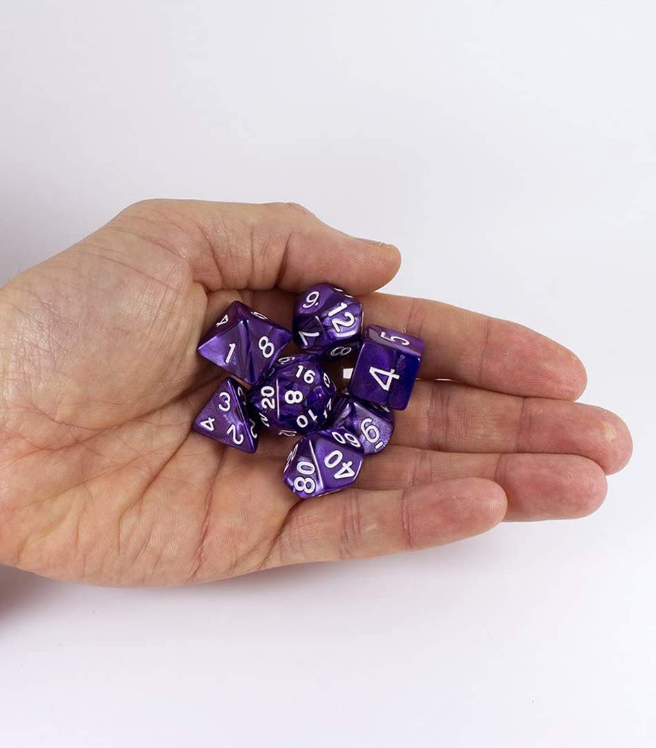 Jeux de Dés Violette,7 PCS Dés de Jeux Jeux de Dés Polyédriques Dés de Nébuleuse Violette Jeu de Dés en Acrylique pour Donjons et Dragons DND Dice RPG MTG Table Jeux Double Jeux de Dés Violette,7 PCS Dés de Jeux Jeux de Dés Polyédriques Dés de Nébuleuse Violette Jeu de Dés en Acrylique pour Donjons et Dragons DND Dice RPG MTG Table Jeux Double