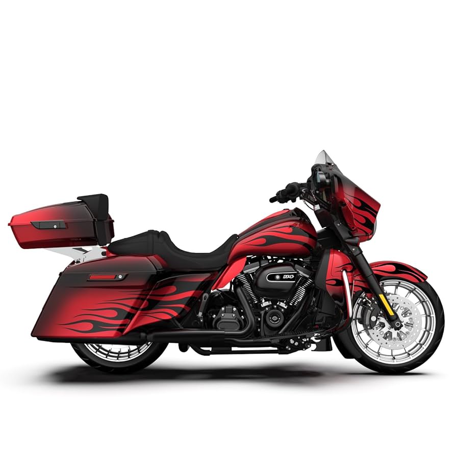 Harley-Davidson フレイムス　ファイア　FIRE ファイヤー 2003 HARLEY DAVIDSON FLHR ROAD KING FIRE FIGHTER EDITION