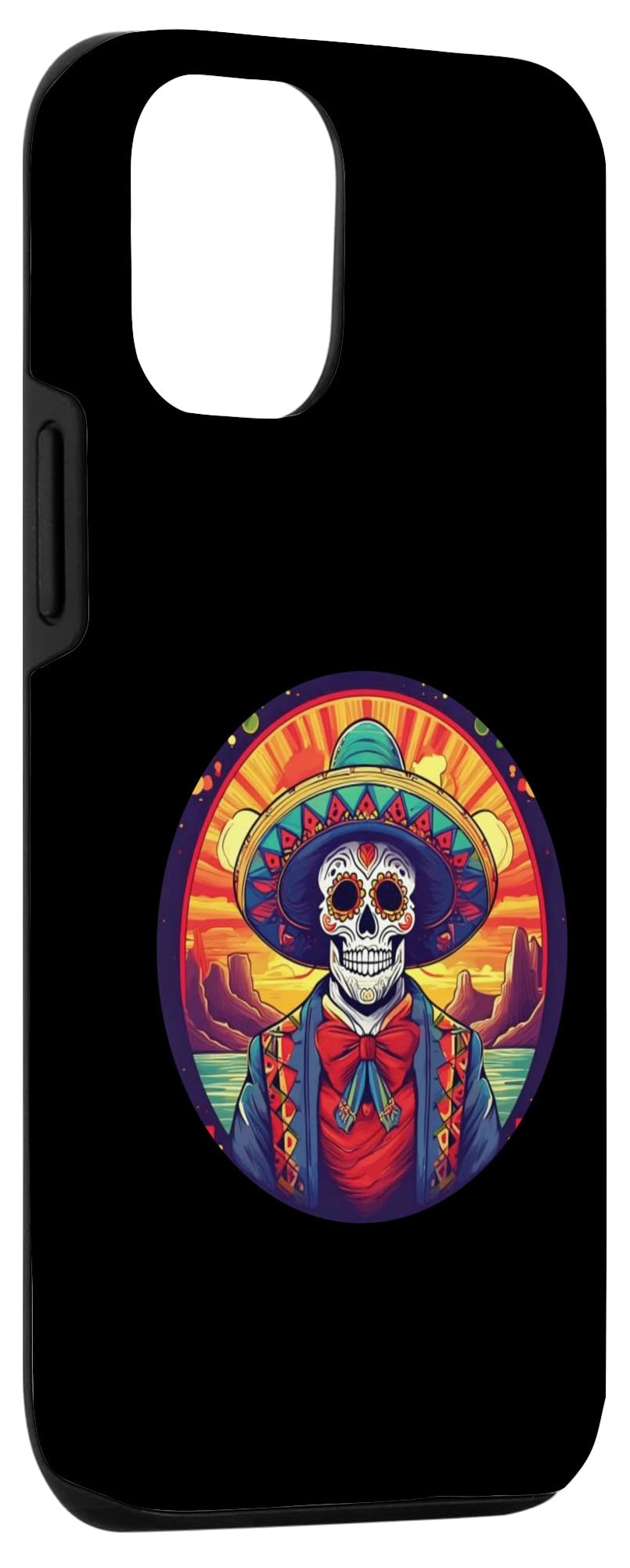 iPhone 15 Pro 5 de Mayo Party Drinko de Mayo Sugerskull Sombrero Case - Image 3