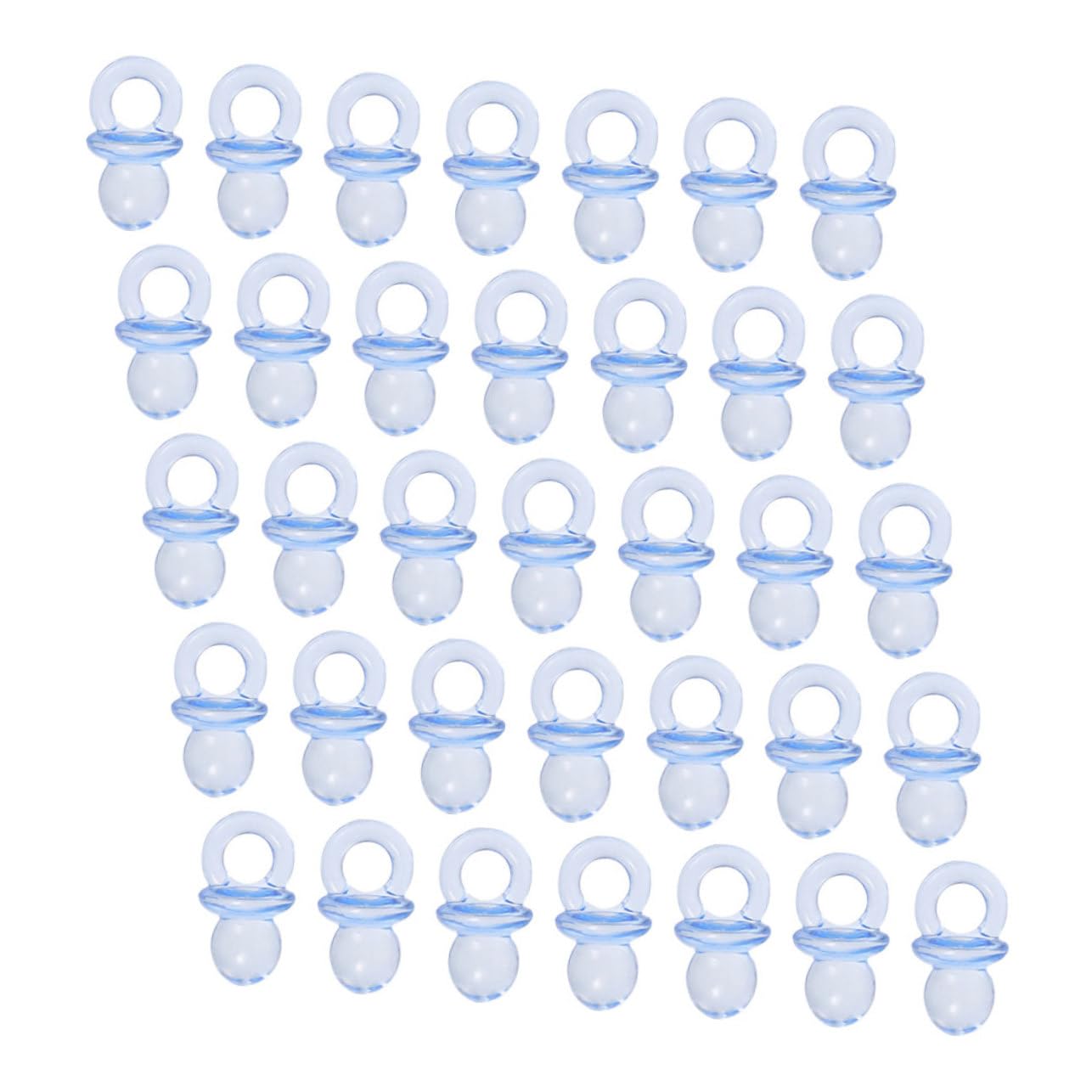 ORFOFE Baby Shower Decorations Mini Pacifiers 150 Pcs Acrylic Baby Shower Games