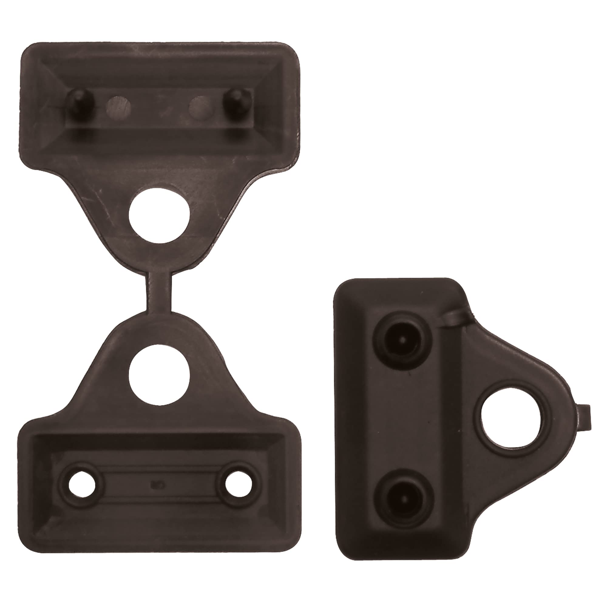 Tenax Clips Malla 5 cm (Caja de 500 Unidades) Negro, Clips para la Fijación de Las Mallas Tejidas, Apantalladoras y Sombreadoras