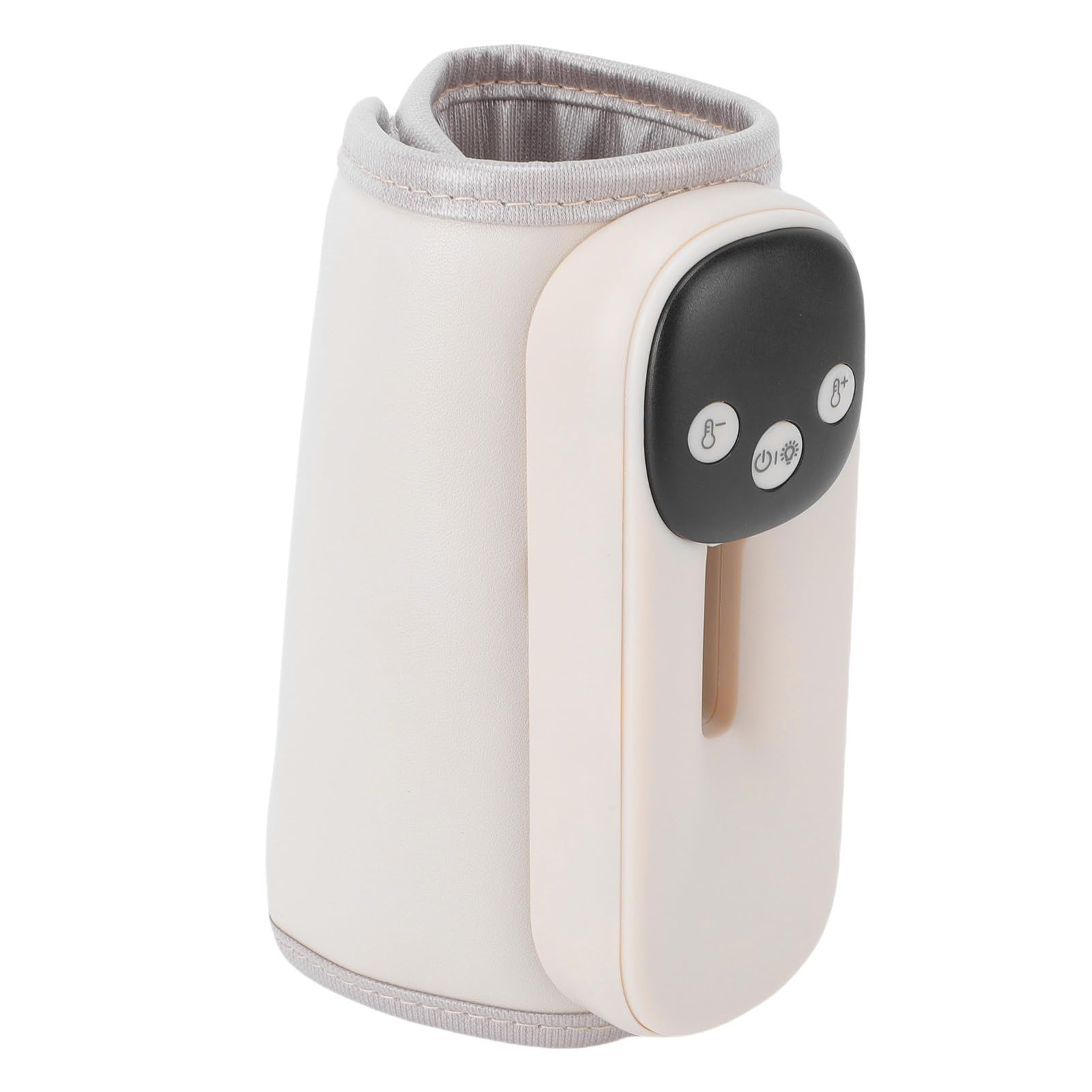 Cryfokt Scaldabiberon Portatile, Tecnologia di Riscaldamento PTC Alimentato a Batteria da 8000 MAh Scaldalatte per Bambini, Scaldabiberon Senza Fili con Design a Bocca Larga per Viaggi con Latte