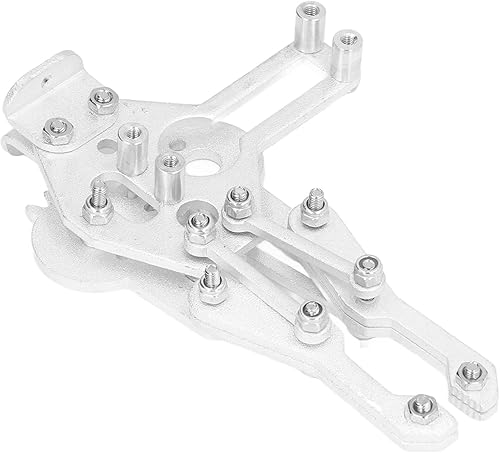 Abrazadera de robot brazo de garra mecánico abrazadera de robot de aleación de aluminio accesorio de alta resistencia kits de ciencia educativa para