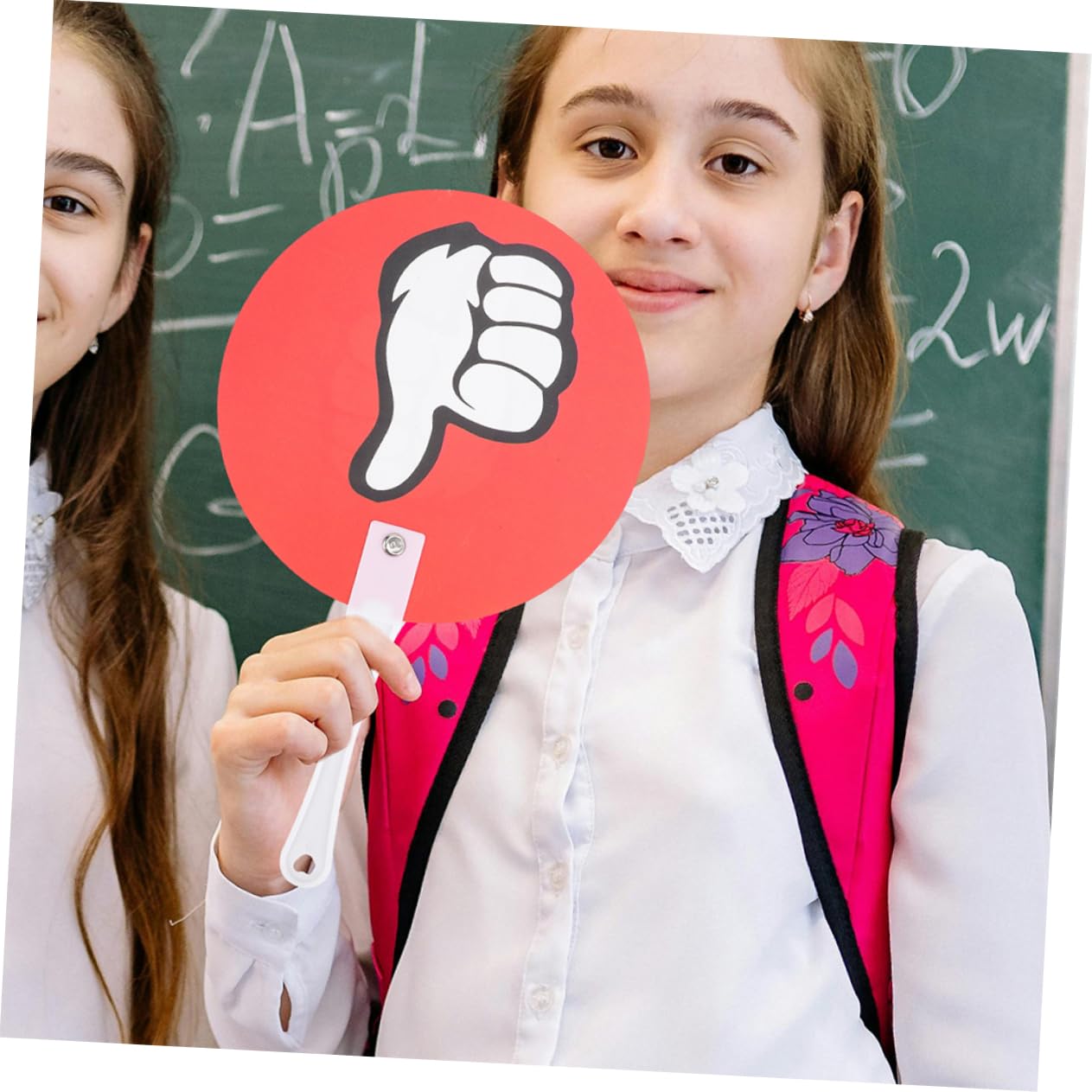 TEHAUX 90pezzi Paddles Riusabili Per Insegnanti Portatile Per Aula Didattici Per Interazione Gli Studenti