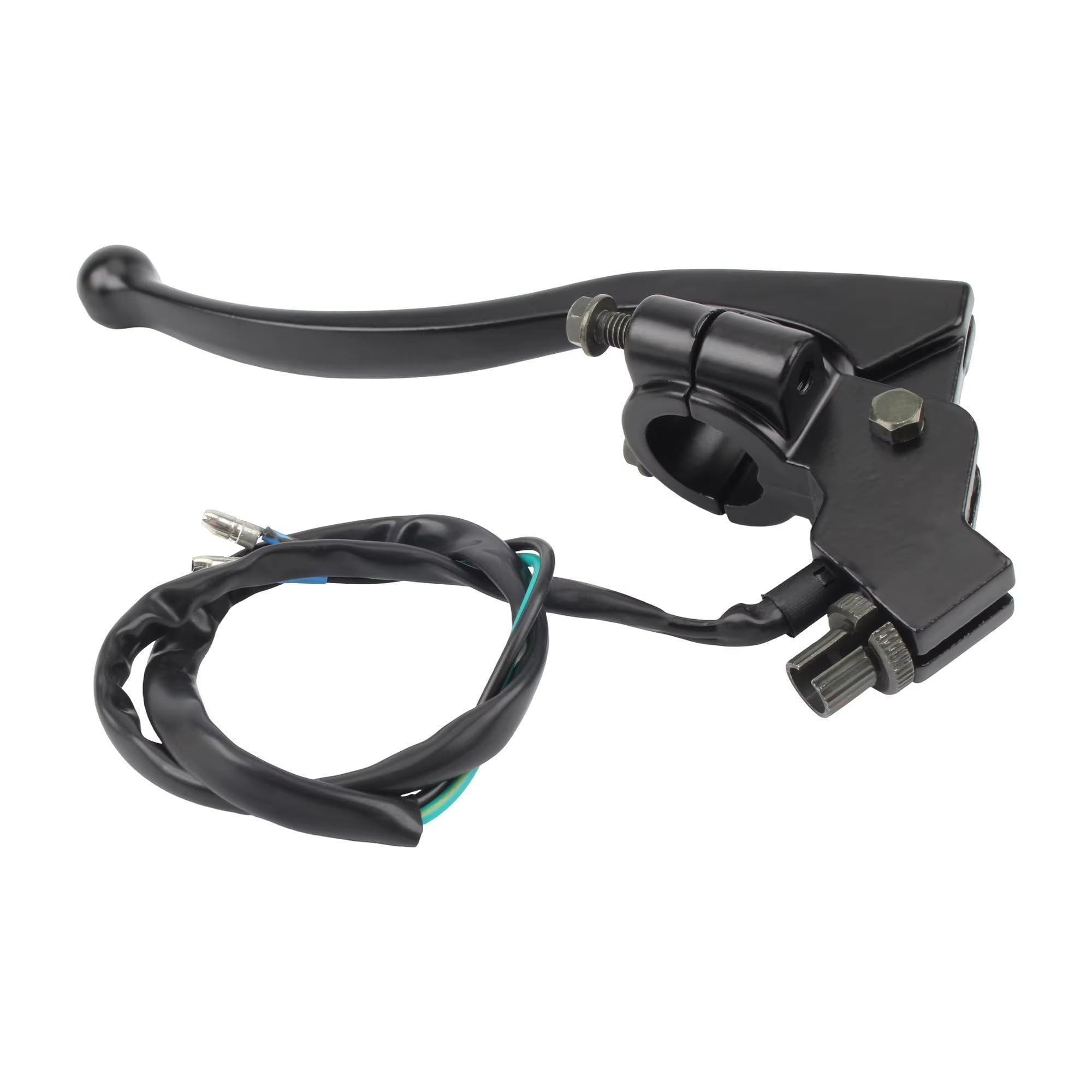TINGYUS Motorbike Brake Lever 22mm Motorcycle Front Brake Lever with Light Switch Cable for 150cc 200cc 250cc 300cc ATV Quad