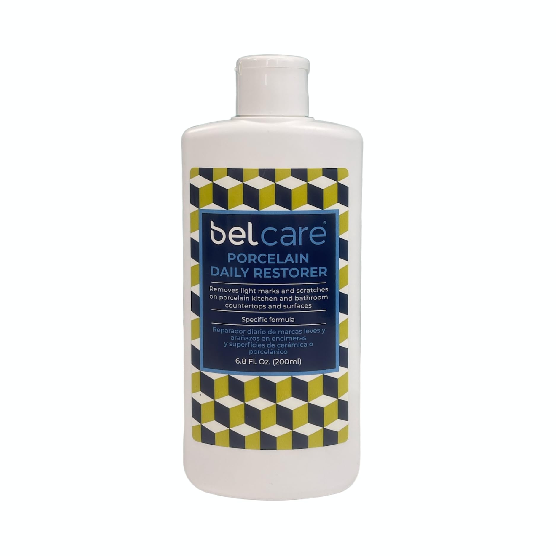 BELCARE Porcelain Daily Restorer for Kitchen Sinks, Countertops, Bathroom Vanities and Other Porcelain Surfaces