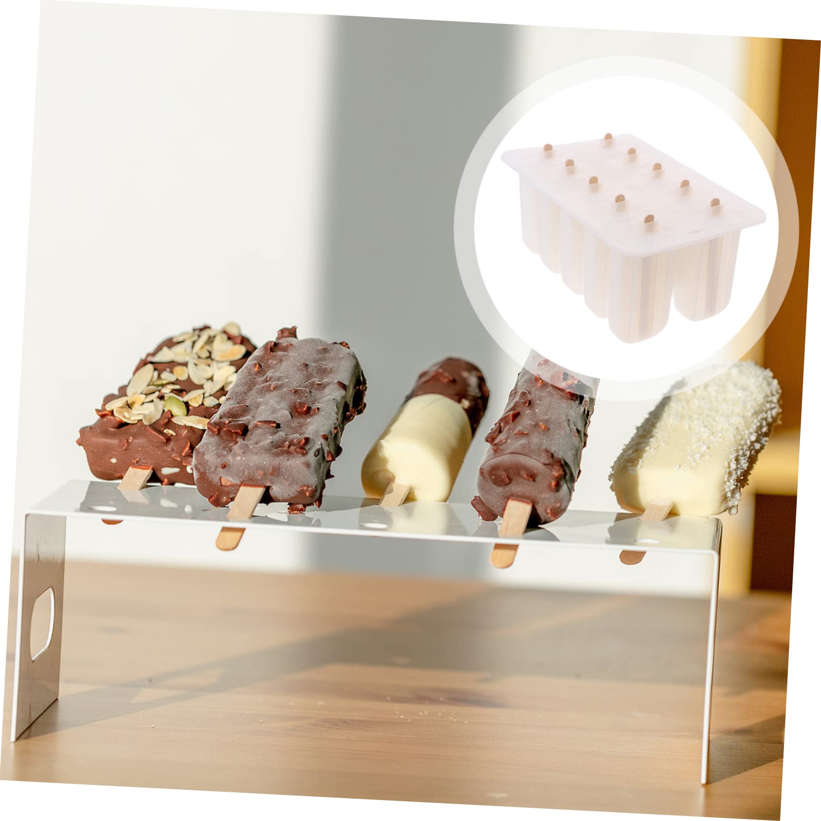 PartyKindom Moule à Glace Maison Pour Facile à Utiliser Et Réutilisable Pour Cas Glacés Diy
