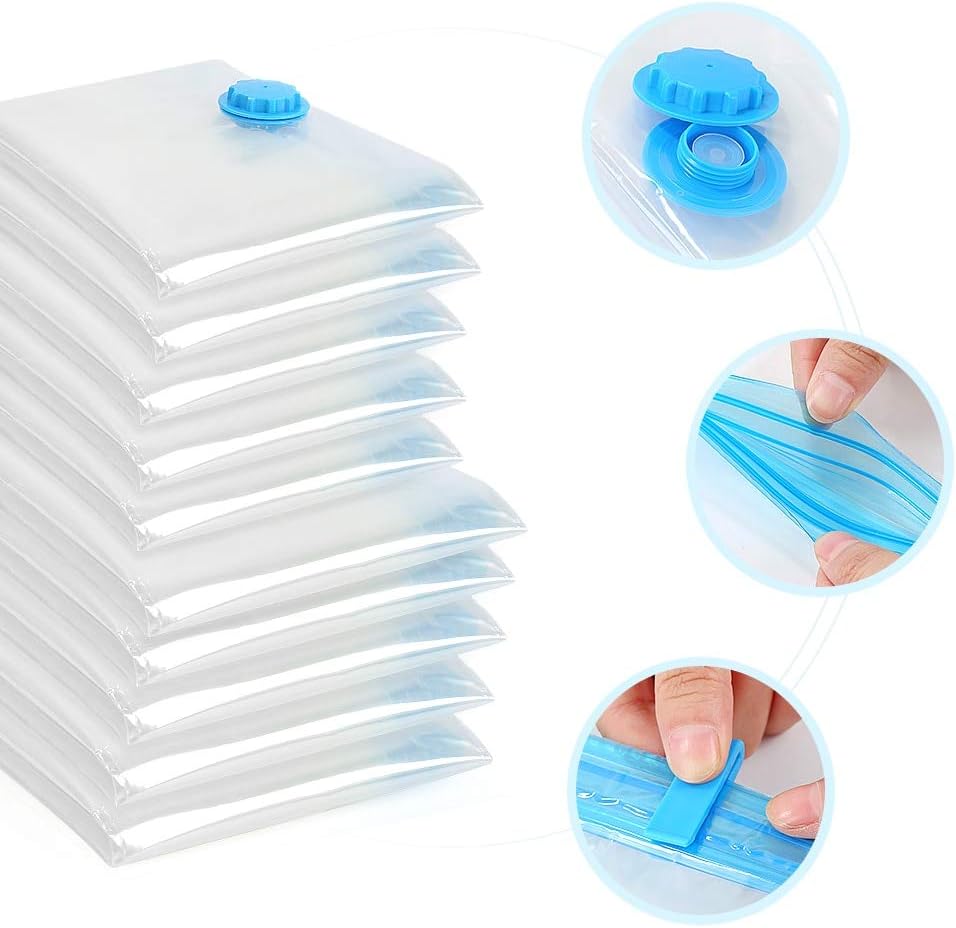 Storage Bags 20pcs Various Size Air Vacuum Compressed