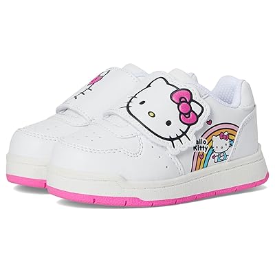 Josmo Hello Kitty Rainbow Sneaker (Toddler) Girls Shoes White