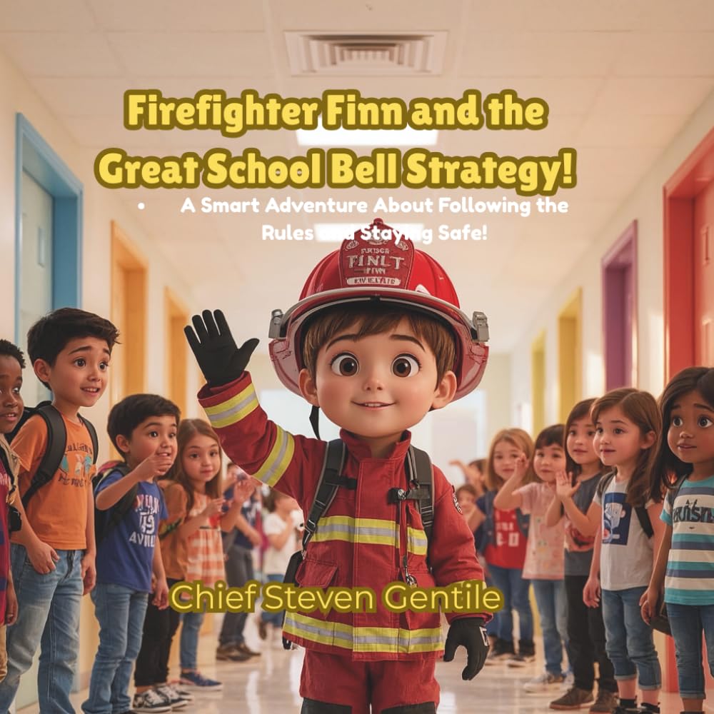 Firefighter Finn and the Great School Bell Strategy!: A Smart Adventure About Following the Rules and Staying Safe! (Firefighter Finn: Fun & Adventures Stories)