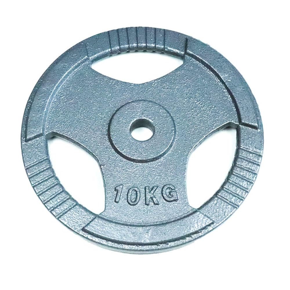 Disco de Pesas con Agarre 30mm Viok Sport - Fabricado en Hierro Macizo - Pesos de 1.25kg a 20kg para Entrenamiento Funcional y Musculación en Casa y en el Gimnasio