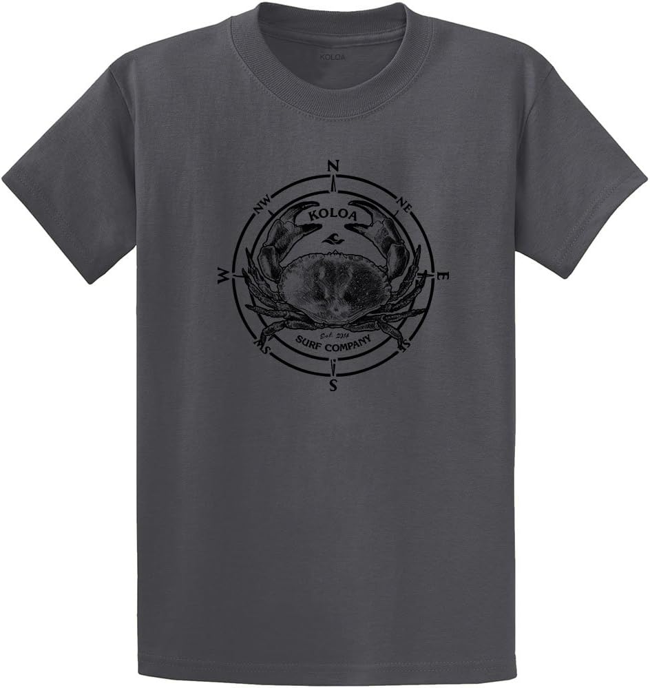 Koloa Surf Dungeness Crab Heavyweight Tees Reg, Big & Tall