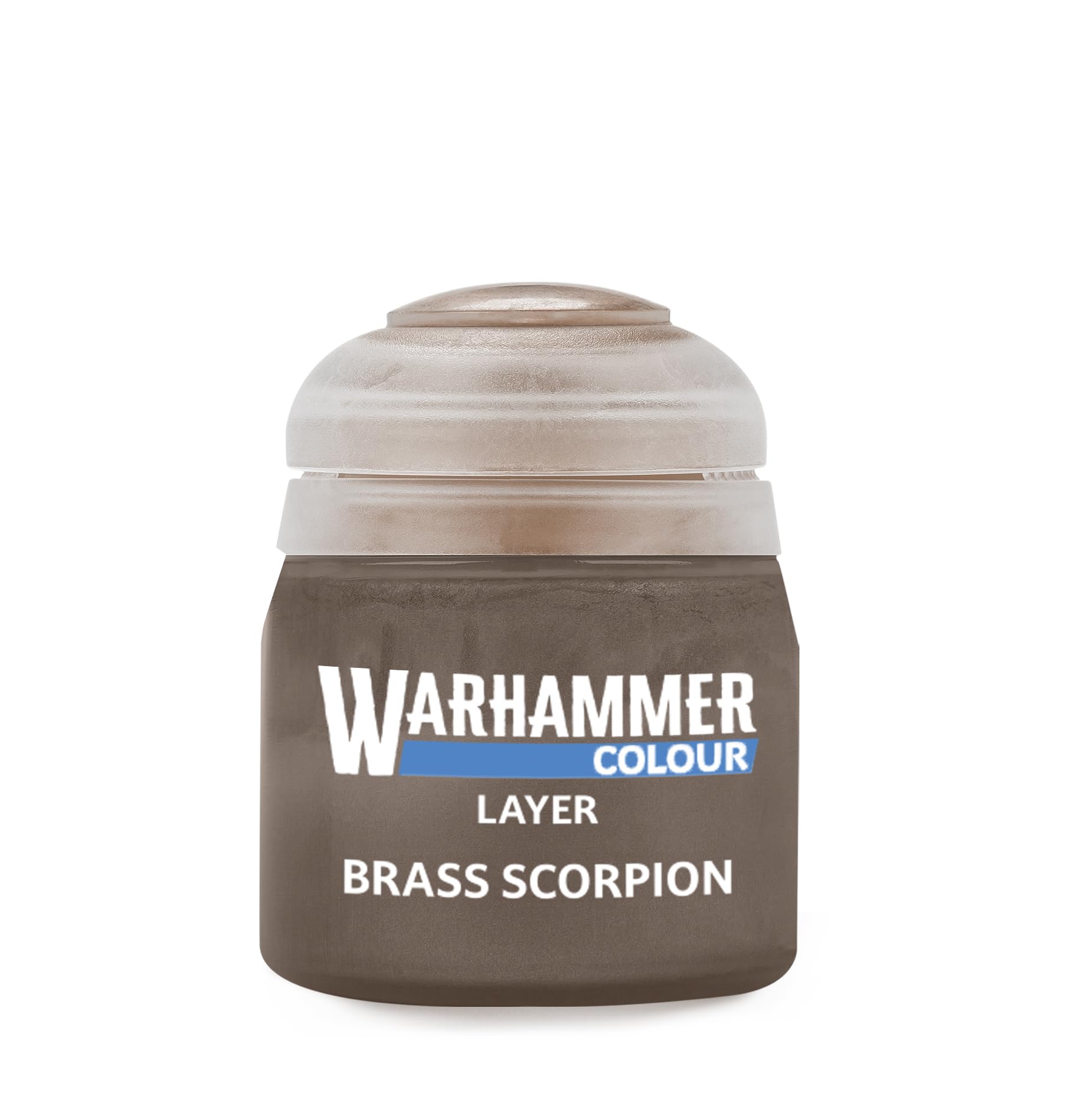 Warhmammer Colour Layer: Brass Scorpion 12ml Acrylic Paint