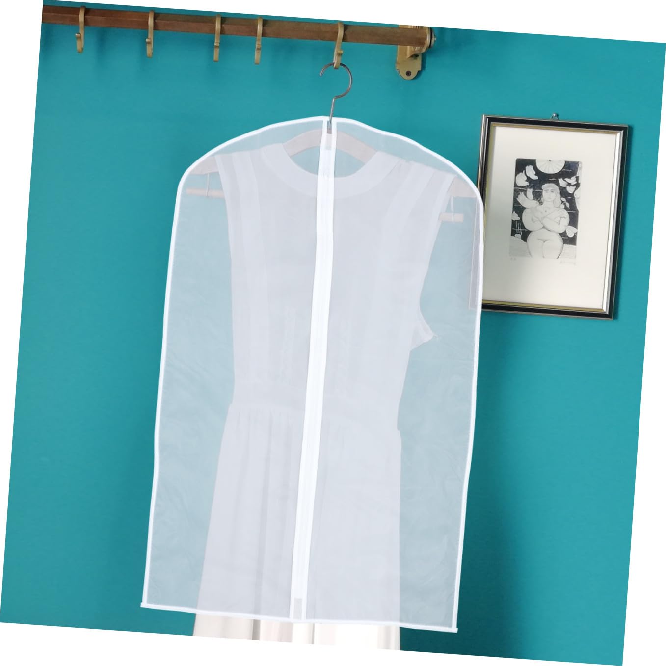 MAGICLULU 12piezas Fundas Para Ropa Hogar Abrigos Trajes Reutilizables y Fáciles De Usar