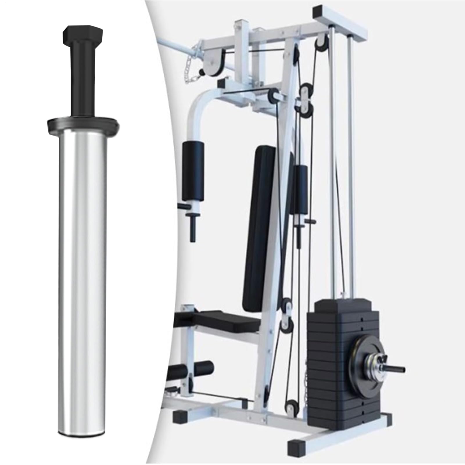 Porta Dischi o Squat Rack Robusto | Robusto Porta Dischi Da Palestra Domestica Montaggio Bilanciere per Palestra Domestica Famiglia Appassionati di Fitness