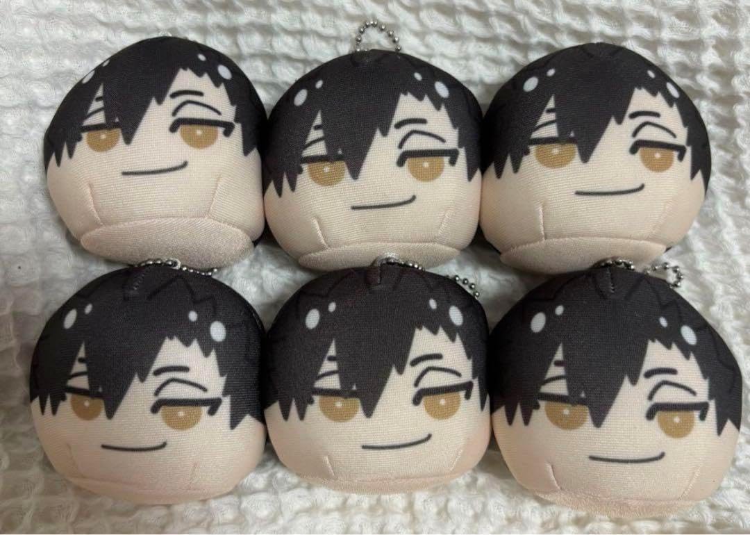 黒尾鉄朗 おまんじゅうにぎにぎマスコット 6個 アニメ「ハイキュー