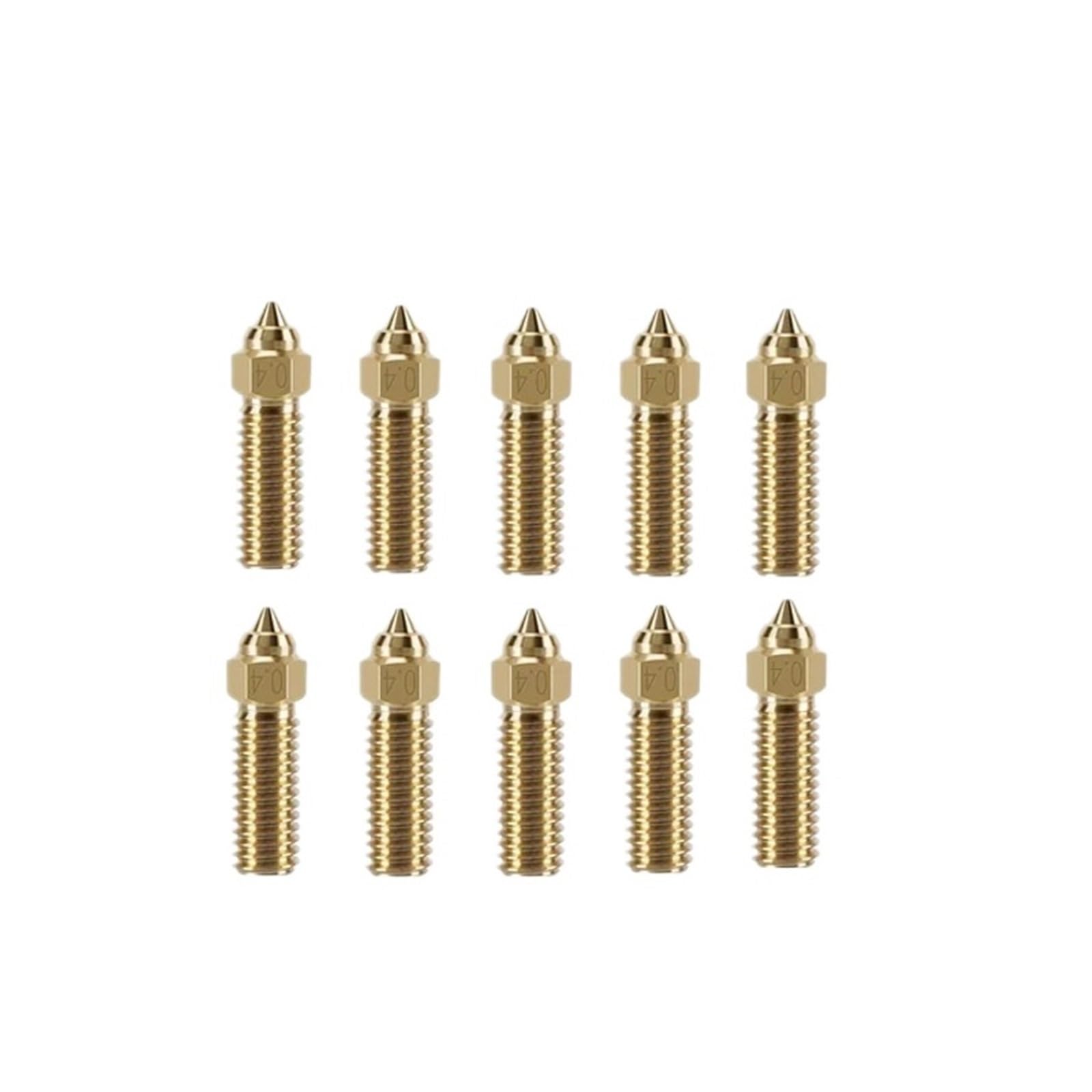 Ugelli ottone,compatibile con Creality, K1 Max CR-M4 | 1 o 5 pezzi,ugelli in ottone,0.4mm,per filamento da 1.75mm,controllare il modello prima dell'acquisto(5pcs K1 Nozzle)