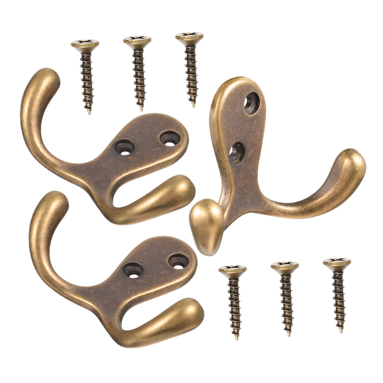 Porte-manteaux solides en cuivre massif pour résoudre le manque de place dans la maison