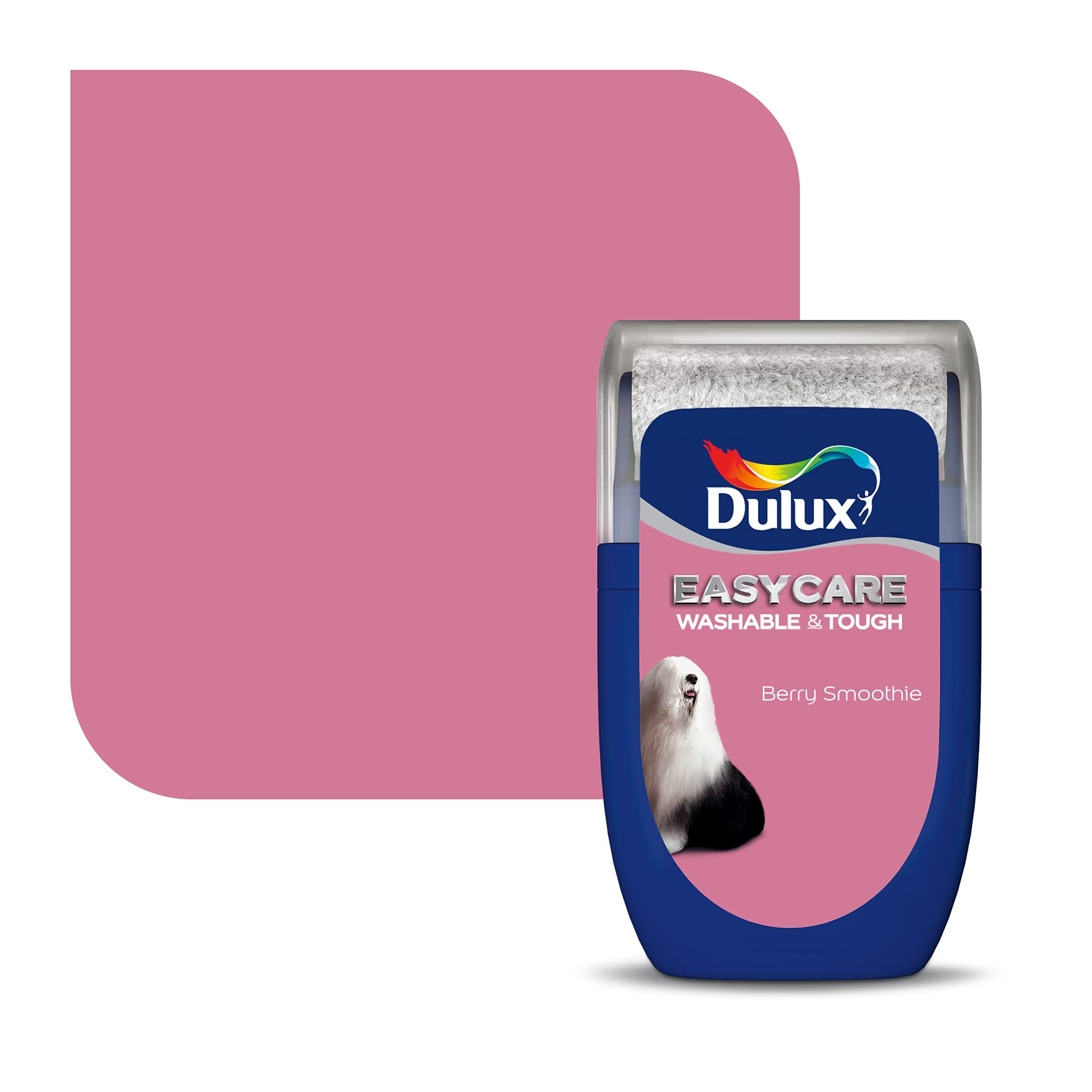 Dulux Berry Smoothie Easycare Washable & Tough Tester Paint - 30Ml